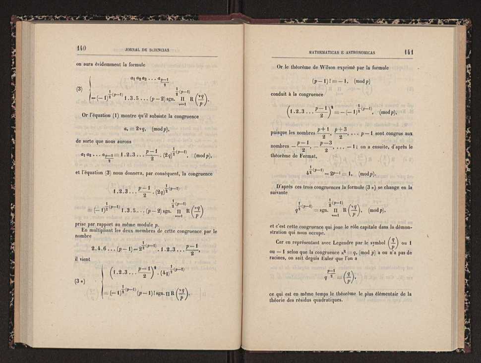 Jornal de sciencias mathematicas e astronomicas. Vol. 8 72