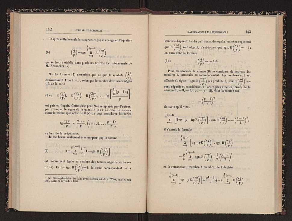 Jornal de sciencias mathematicas e astronomicas. Vol. 8 73