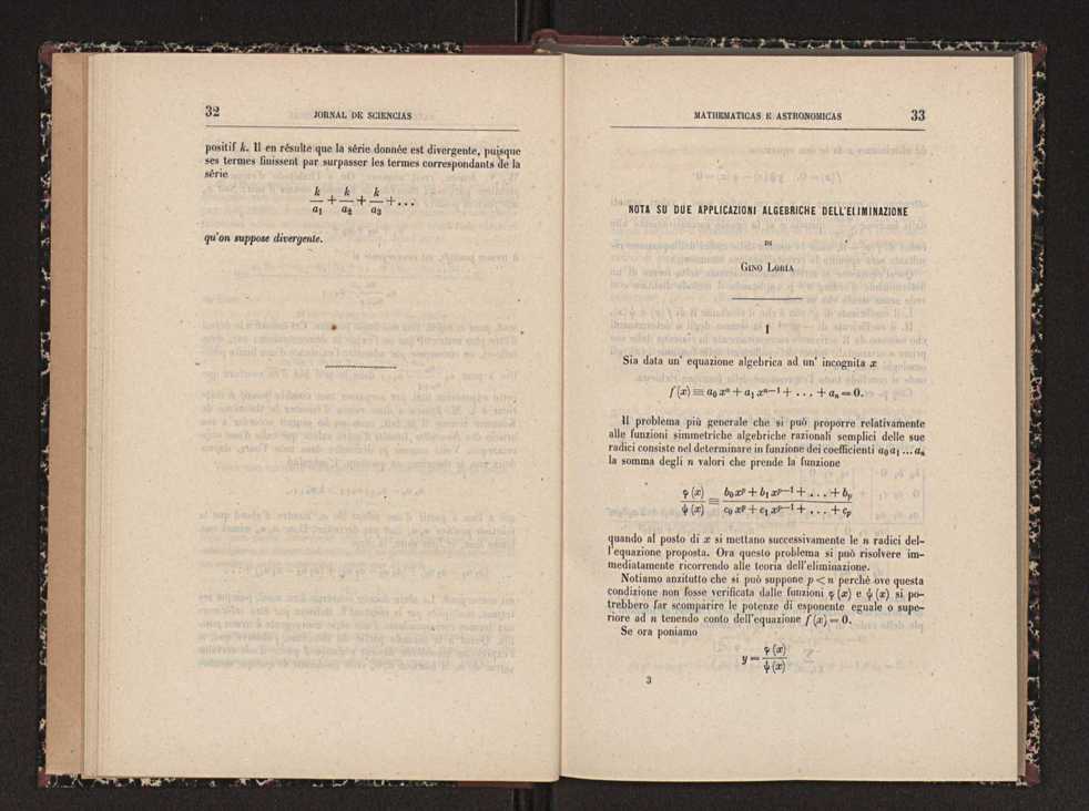 Jornal de sciencias mathematicas e astronomicas. Vol. 9 17
