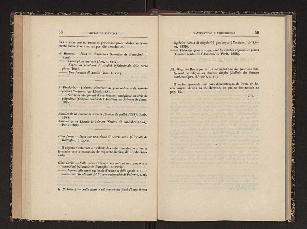 Jornal de sciencias mathematicas e astronomicas. Vol. 9 30