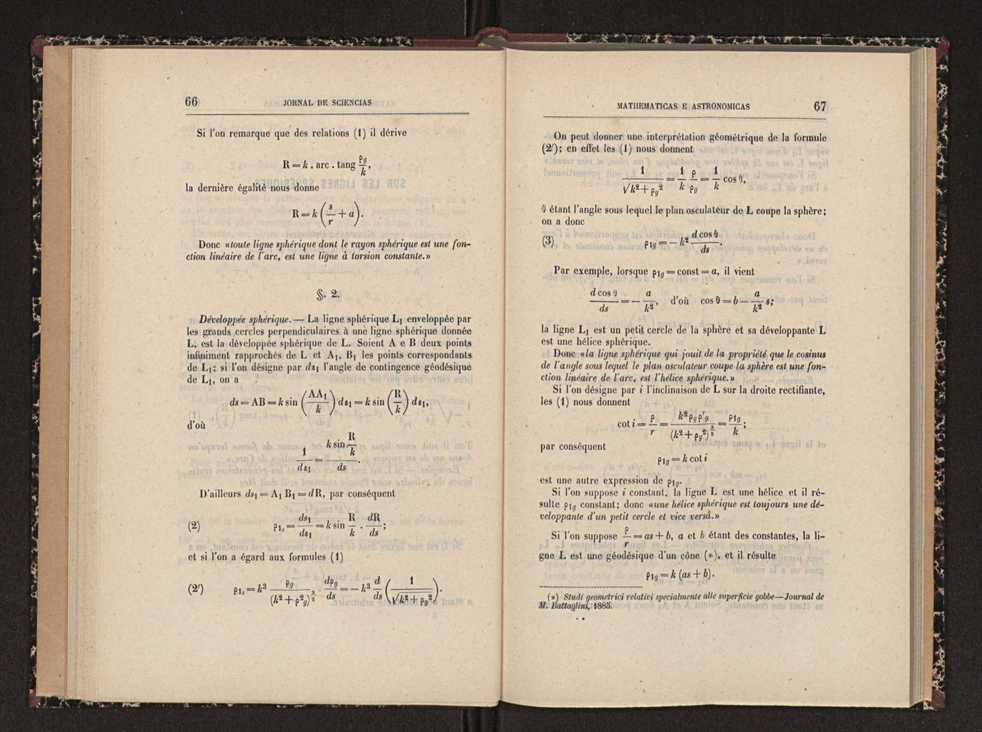 Jornal de sciencias mathematicas e astronomicas. Vol. 9 34