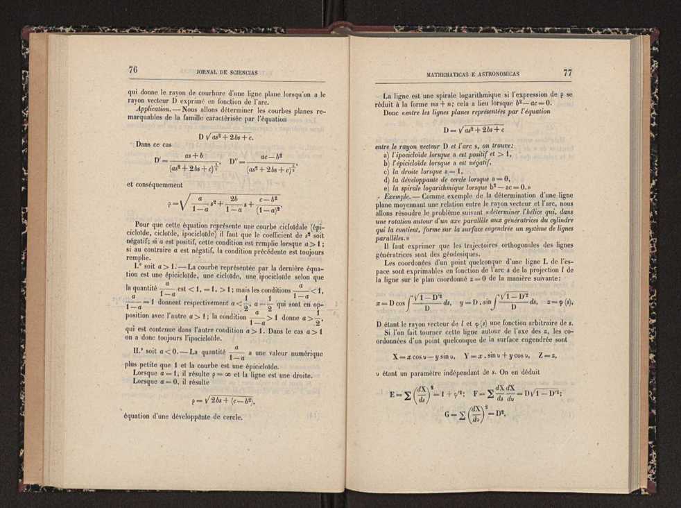 Jornal de sciencias mathematicas e astronomicas. Vol. 9 39