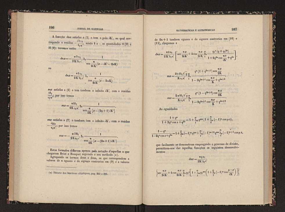 Jornal de sciencias mathematicas e astronomicas. Vol. 9 54