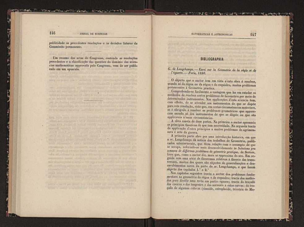 Jornal de sciencias mathematicas e astronomicas. Vol. 9 74