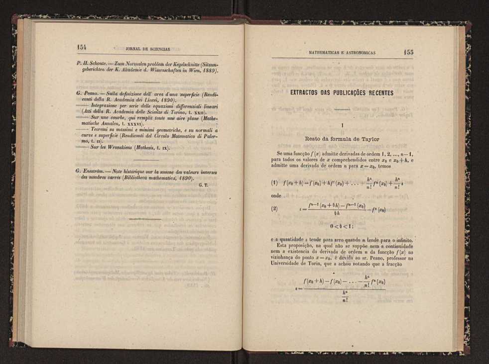 Jornal de sciencias mathematicas e astronomicas. Vol. 9 78