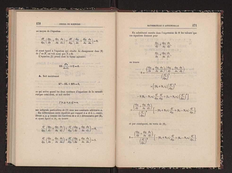 Jornal de sciencias mathematicas e astronomicas. Vol. 9 86