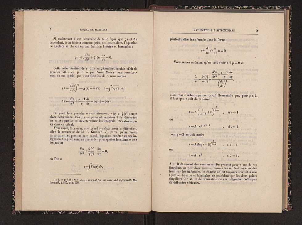 Jornal de sciencias mathematicas e astronomicas. Vol. 10 4