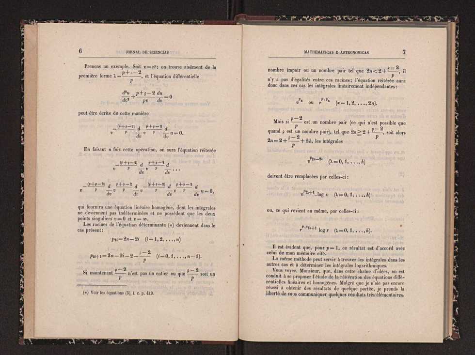 Jornal de sciencias mathematicas e astronomicas. Vol. 10 5
