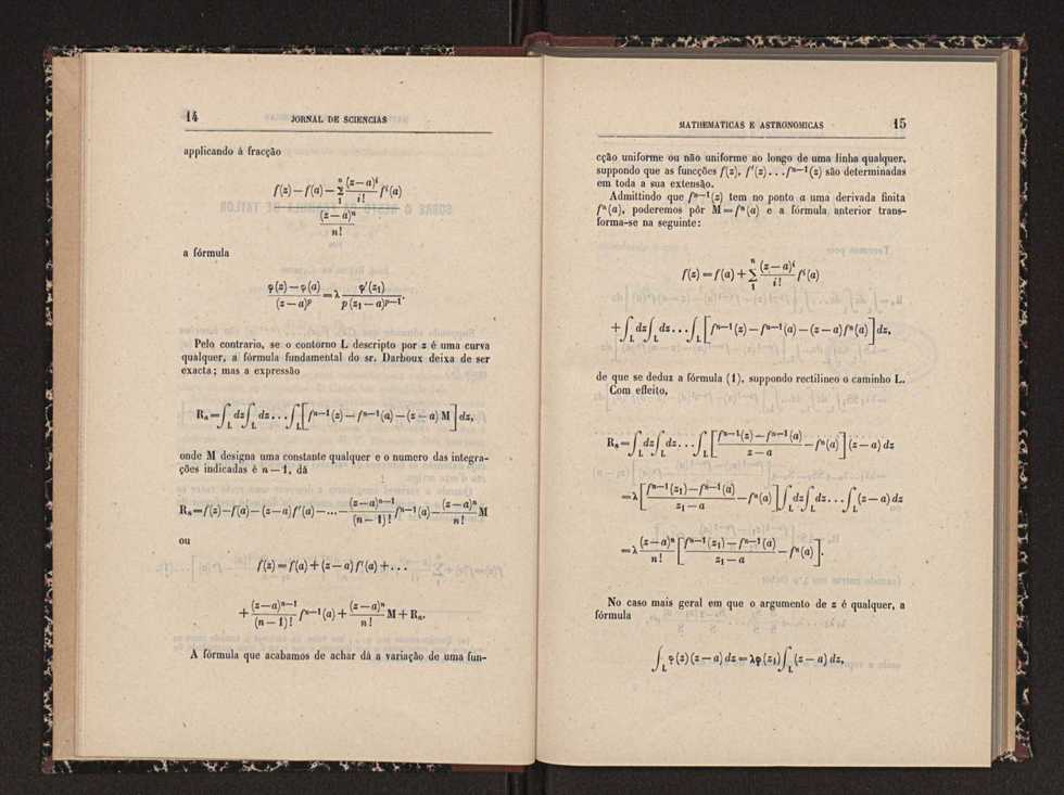 Jornal de sciencias mathematicas e astronomicas. Vol. 10 9
