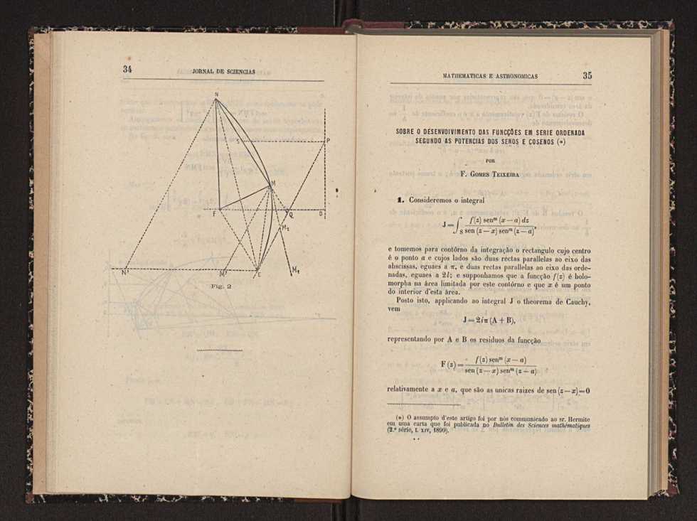 Jornal de sciencias mathematicas e astronomicas. Vol. 10 19