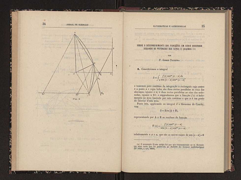 Jornal de sciencias mathematicas e astronomicas. Vol. 10 19