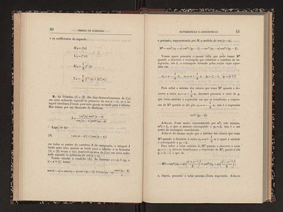 Jornal de sciencias mathematicas e astronomicas. Vol. 10 22