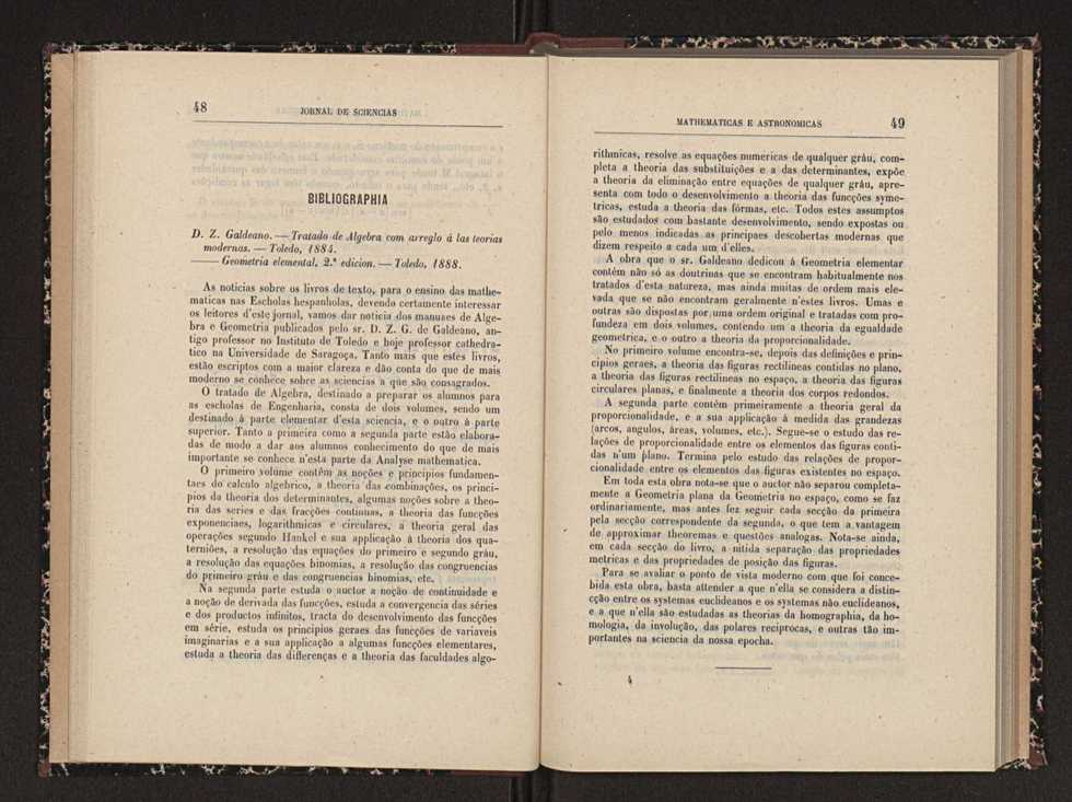 Jornal de sciencias mathematicas e astronomicas. Vol. 10 26