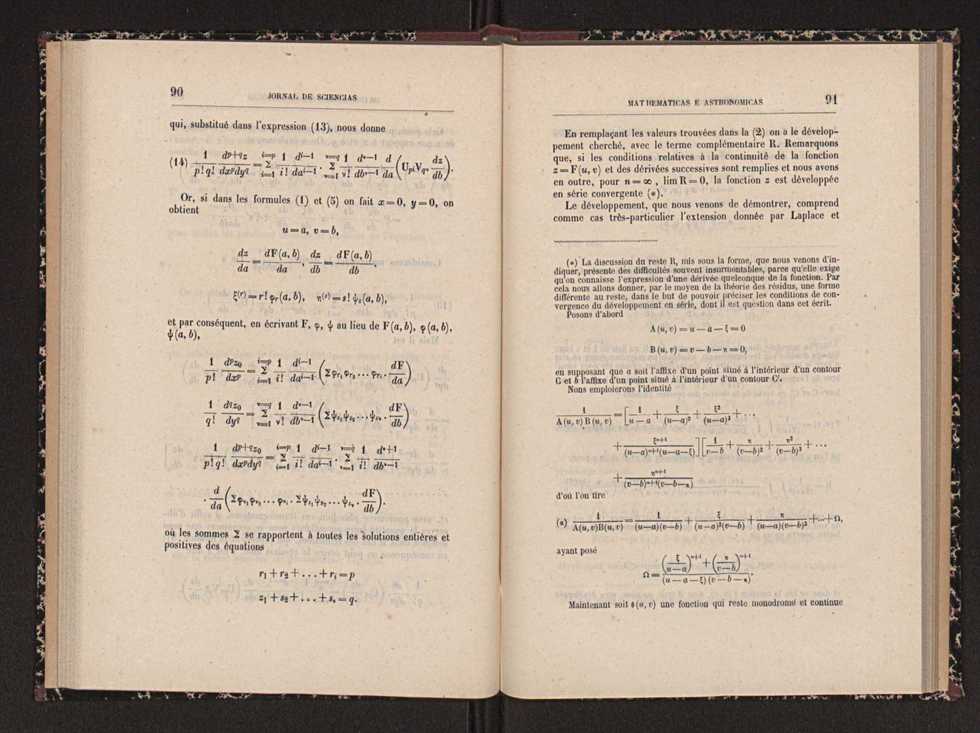 Jornal de sciencias mathematicas e astronomicas. Vol. 10 47