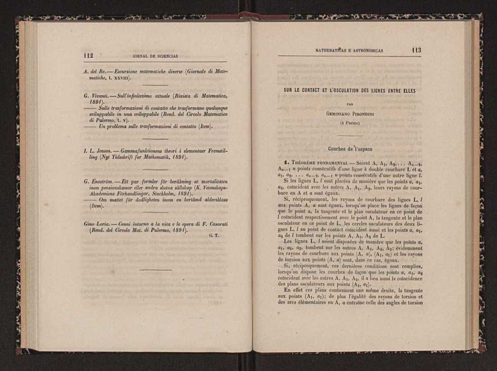 Jornal de sciencias mathematicas e astronomicas. Vol. 10 58