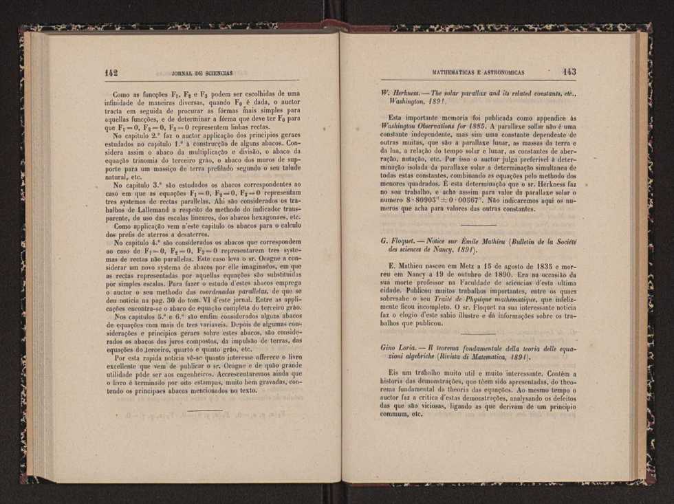 Jornal de sciencias mathematicas e astronomicas. Vol. 10 73