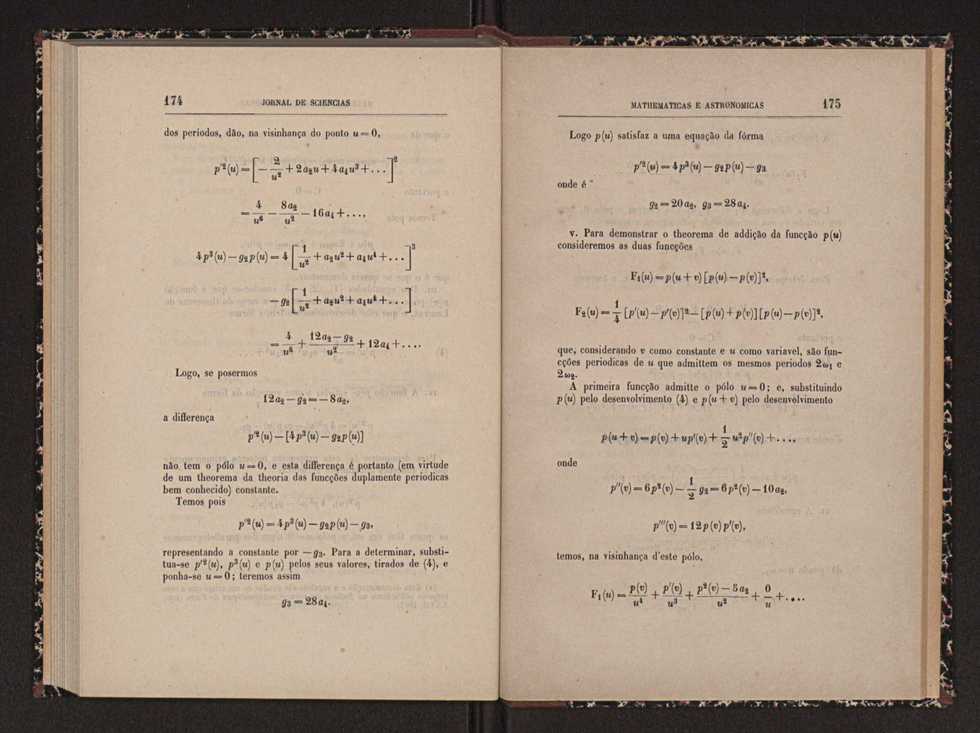 Jornal de sciencias mathematicas e astronomicas. Vol. 10 89