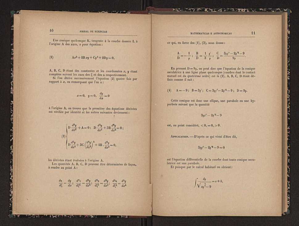 Jornal de sciencias mathematicas e astronomicas. Vol. 11 7