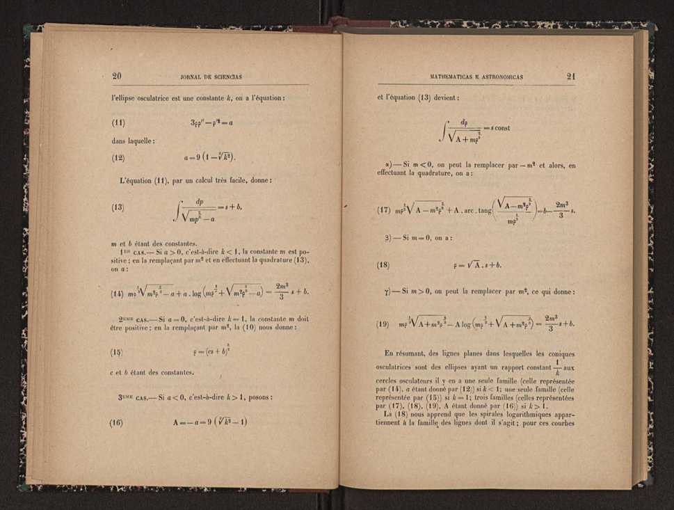 Jornal de sciencias mathematicas e astronomicas. Vol. 11 12