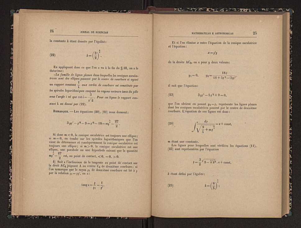 Jornal de sciencias mathematicas e astronomicas. Vol. 11 14