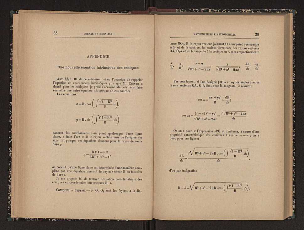 Jornal de sciencias mathematicas e astronomicas. Vol. 11 21