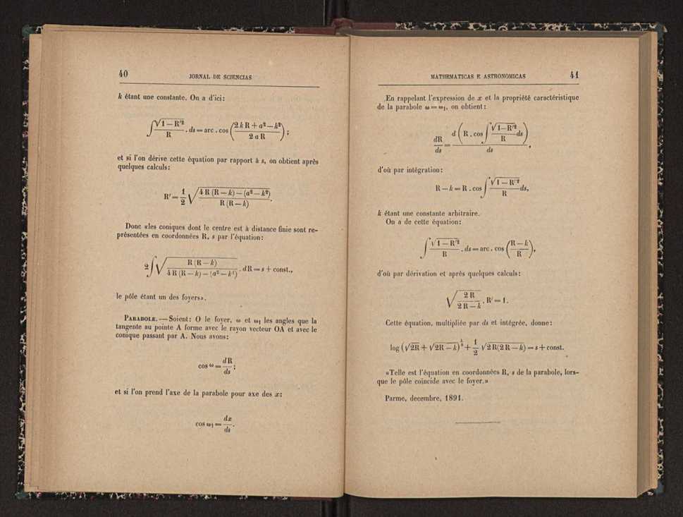 Jornal de sciencias mathematicas e astronomicas. Vol. 11 22