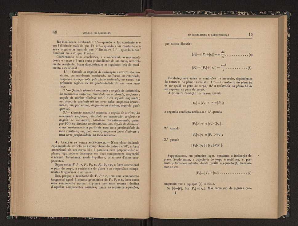 Jornal de sciencias mathematicas e astronomicas. Vol. 11 26