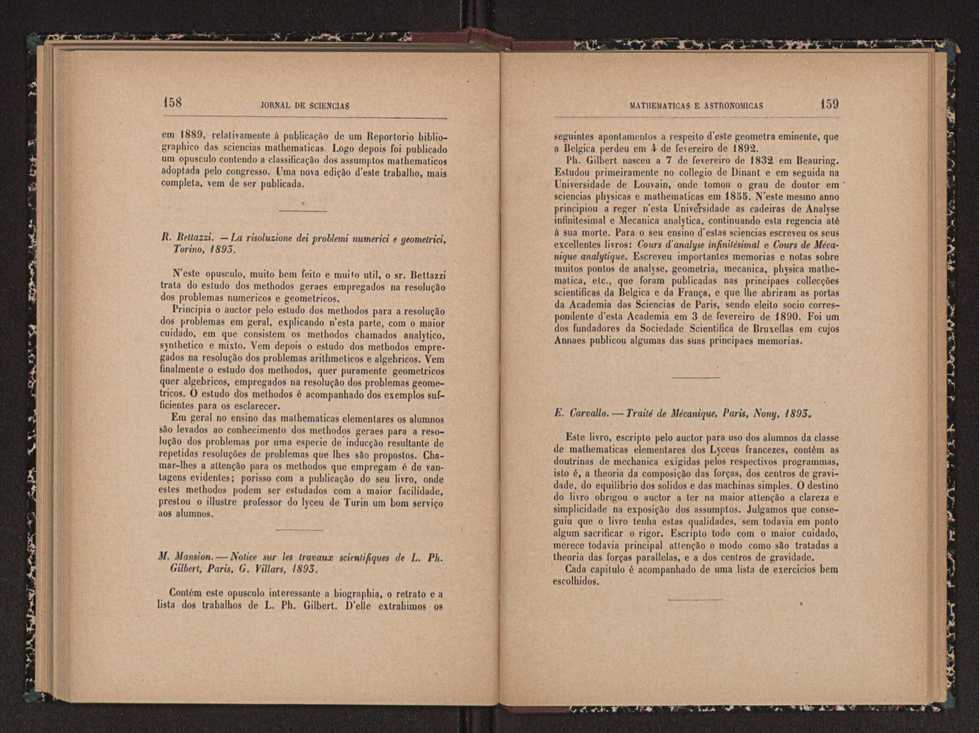 Jornal de sciencias mathematicas e astronomicas. Vol. 11 81