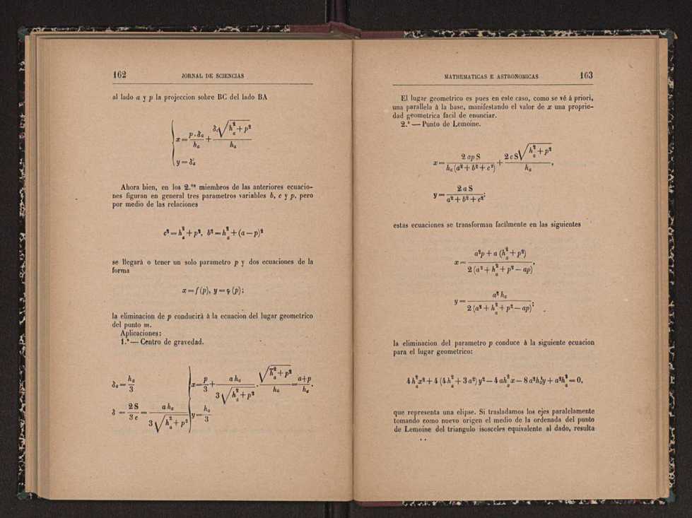 Jornal de sciencias mathematicas e astronomicas. Vol. 11 83