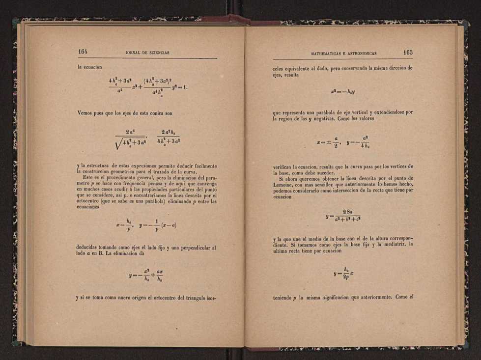 Jornal de sciencias mathematicas e astronomicas. Vol. 11 84