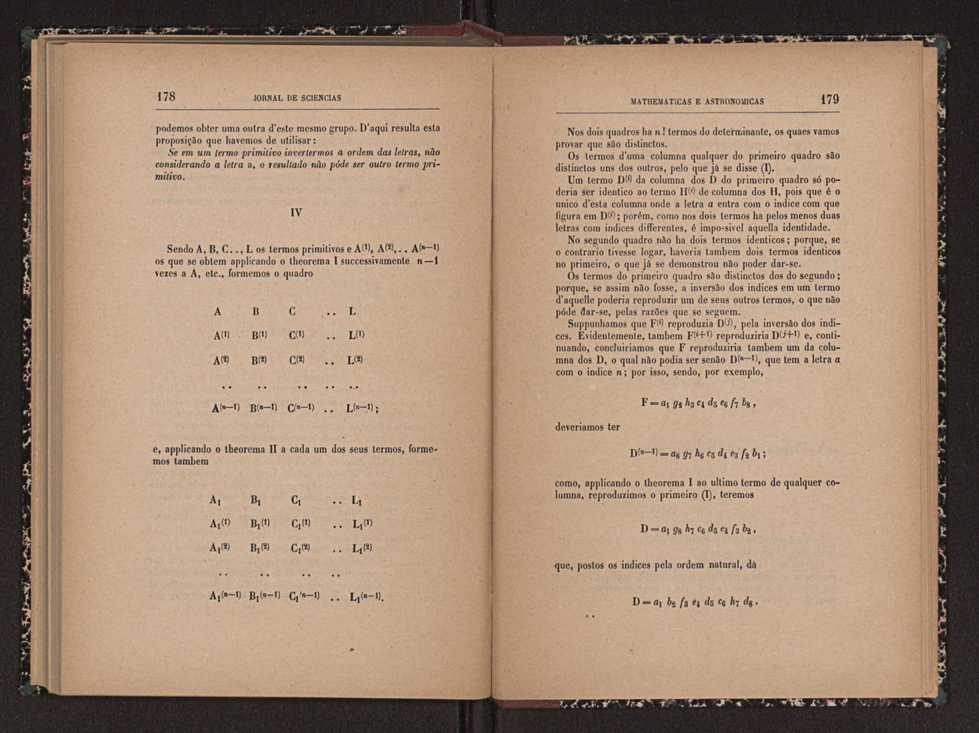 Jornal de sciencias mathematicas e astronomicas. Vol. 11 91