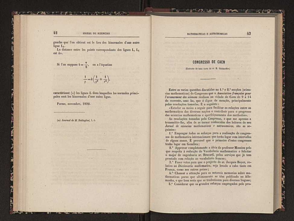 Jornal de sciencias mathematicas e astronomicas. Vol. 12 23