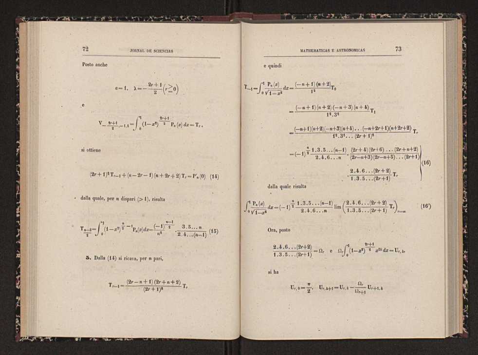 Jornal de sciencias mathematicas e astronomicas. Vol. 12 38