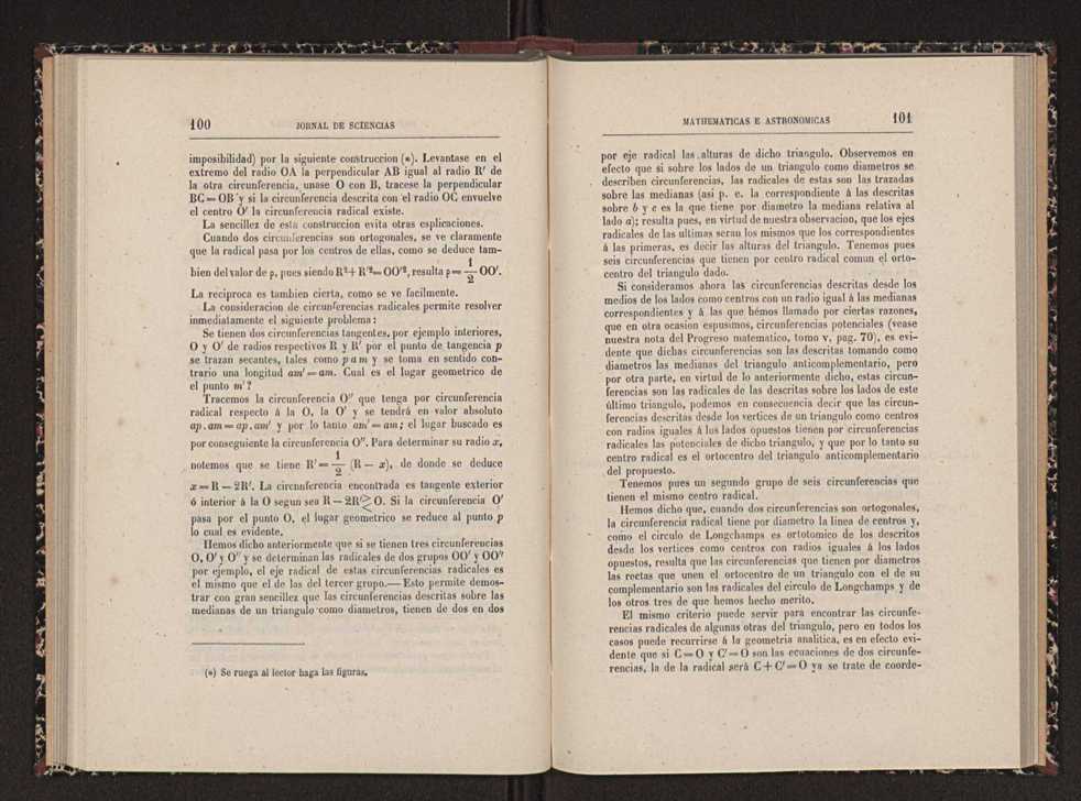 Jornal de sciencias mathematicas e astronomicas. Vol. 12 52