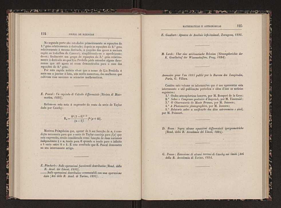 Jornal de sciencias mathematicas e astronomicas. Vol. 12 64