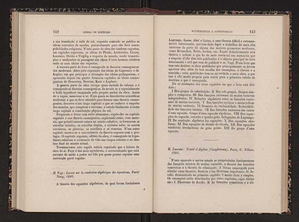 Jornal de sciencias mathematicas e astronomicas. Vol. 12 73
