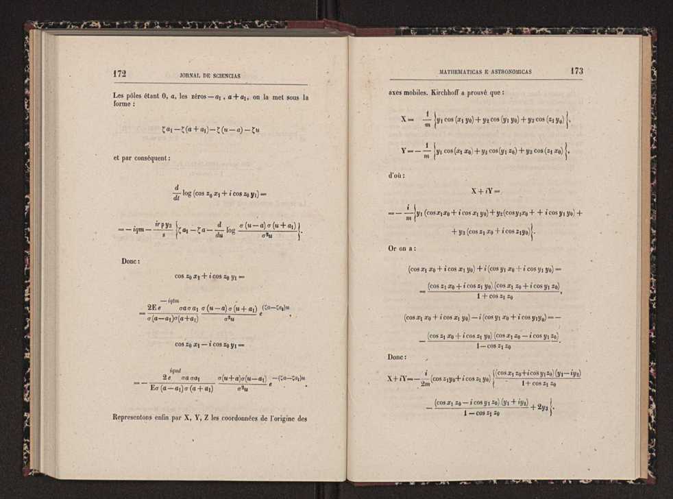 Jornal de sciencias mathematicas e astronomicas. Vol. 12 88
