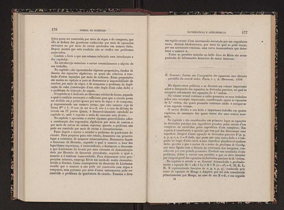 Jornal de sciencias mathematicas e astronomicas. Vol. 12 90