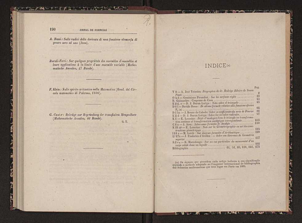 Jornal de sciencias mathematicas e astronomicas. Vol. 12 97
