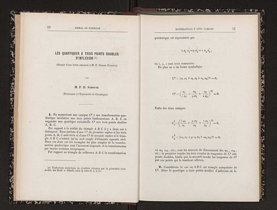 Jornal de sciencias mathematicas e astronomicas. Vol. 13 7