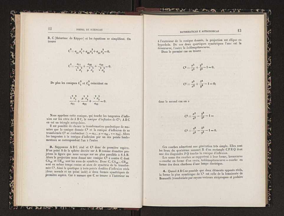 Jornal de sciencias mathematicas e astronomicas. Vol. 13 8