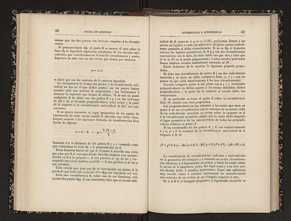 Jornal de sciencias mathematicas e astronomicas. Vol. 13 22