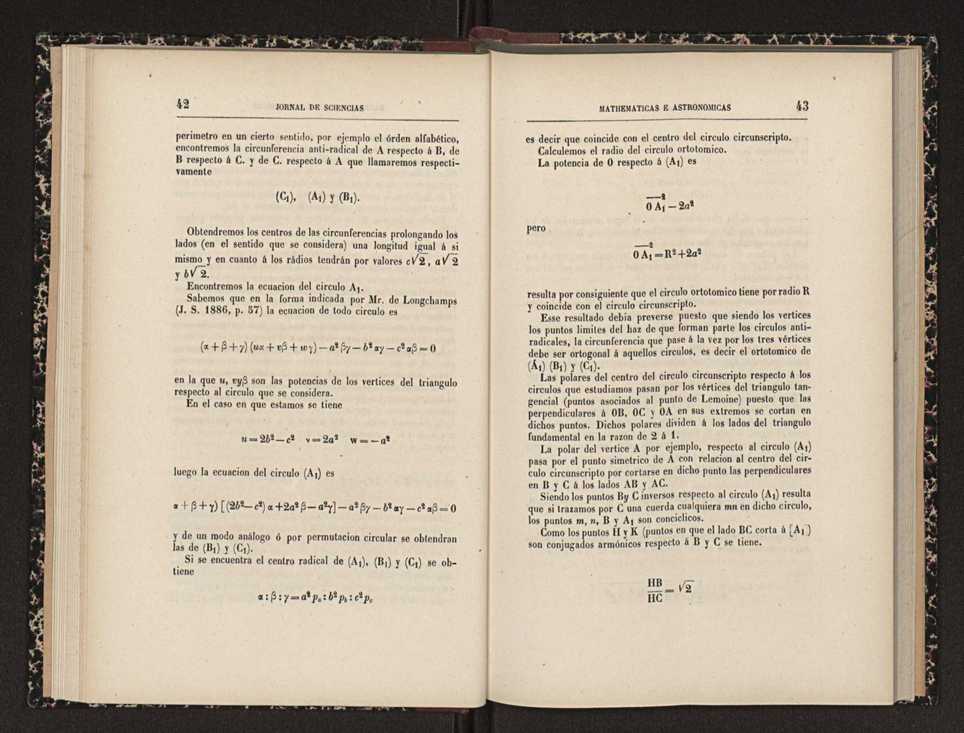 Jornal de sciencias mathematicas e astronomicas. Vol. 13 23