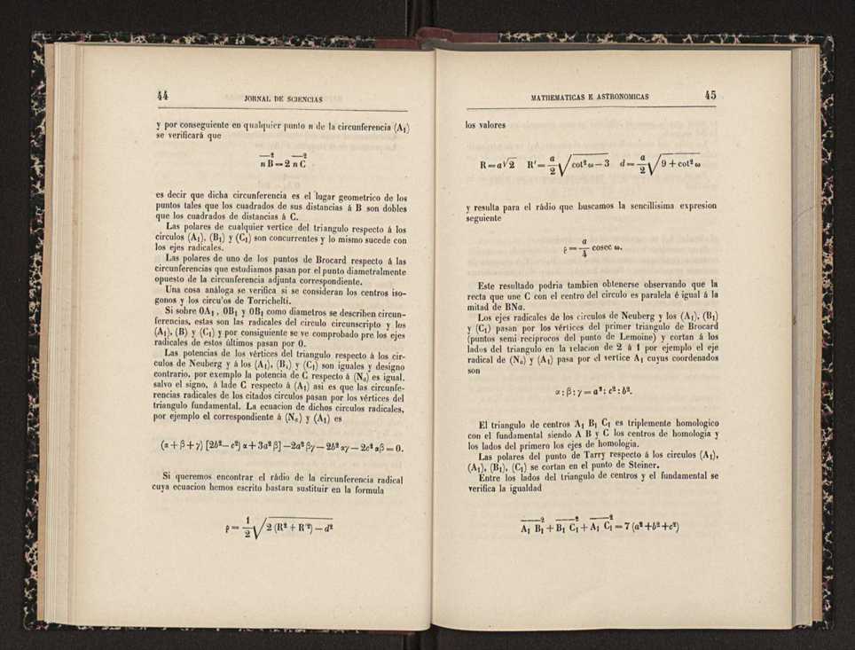 Jornal de sciencias mathematicas e astronomicas. Vol. 13 24