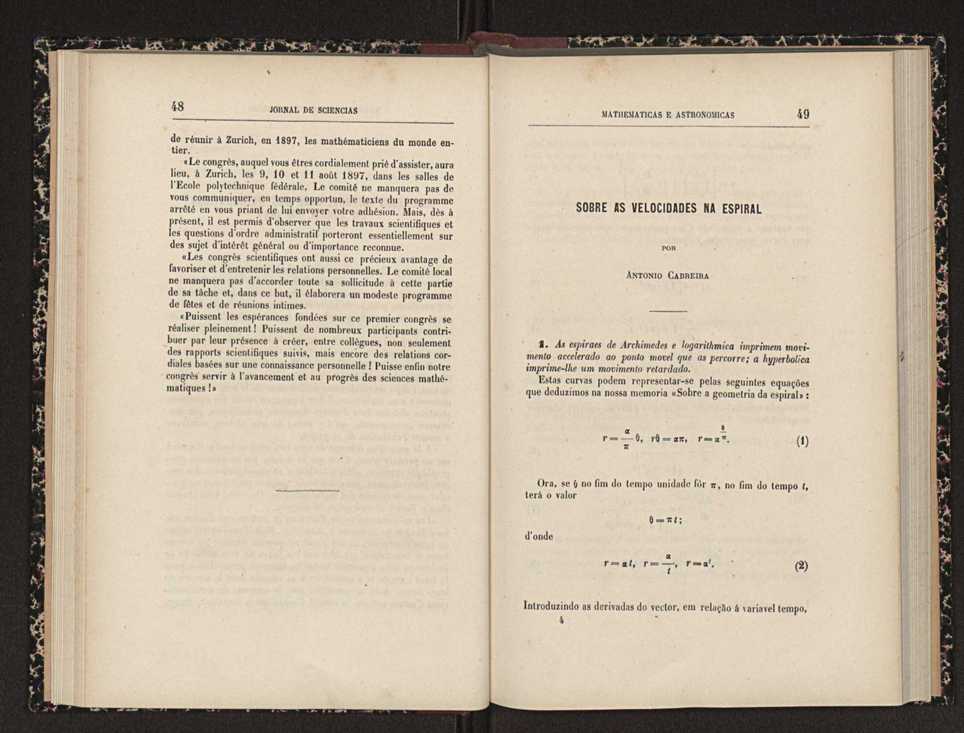 Jornal de sciencias mathematicas e astronomicas. Vol. 13 26