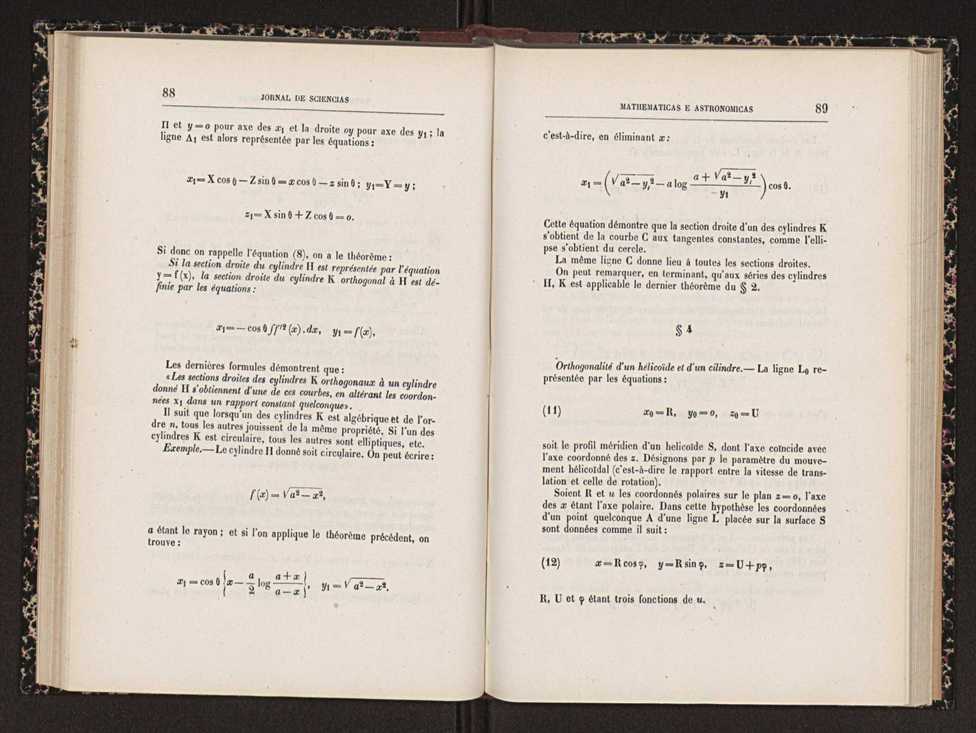 Jornal de sciencias mathematicas e astronomicas. Vol. 13 46