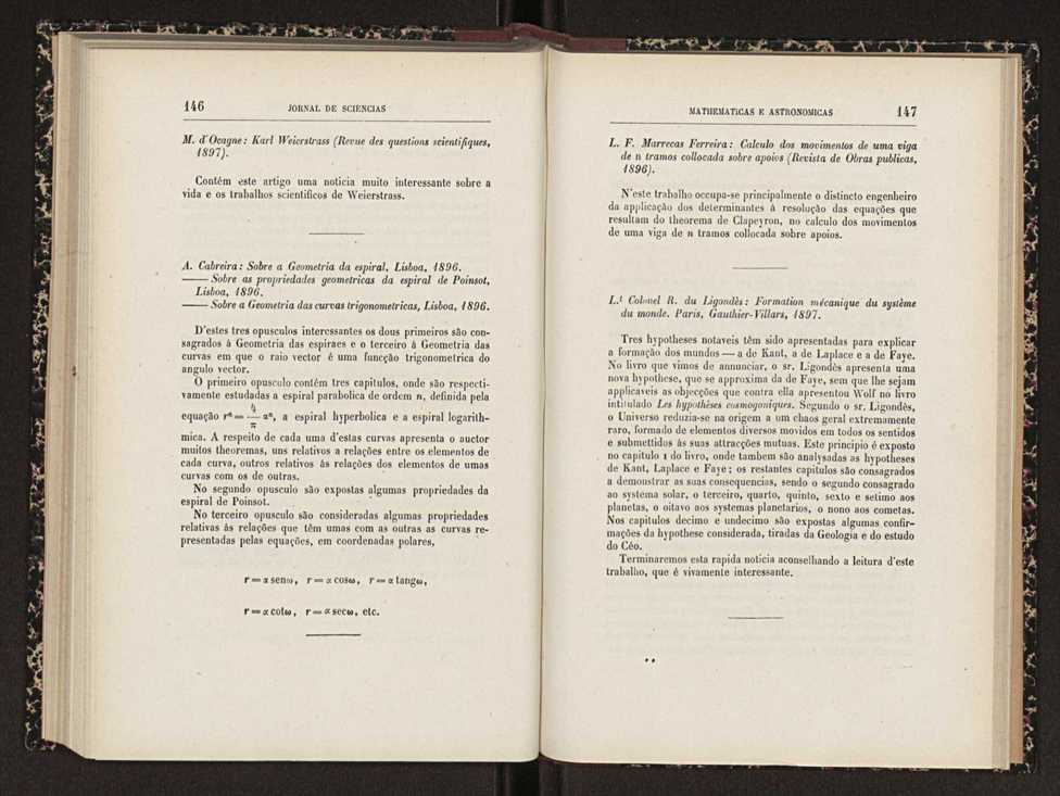 Jornal de sciencias mathematicas e astronomicas. Vol. 13 75