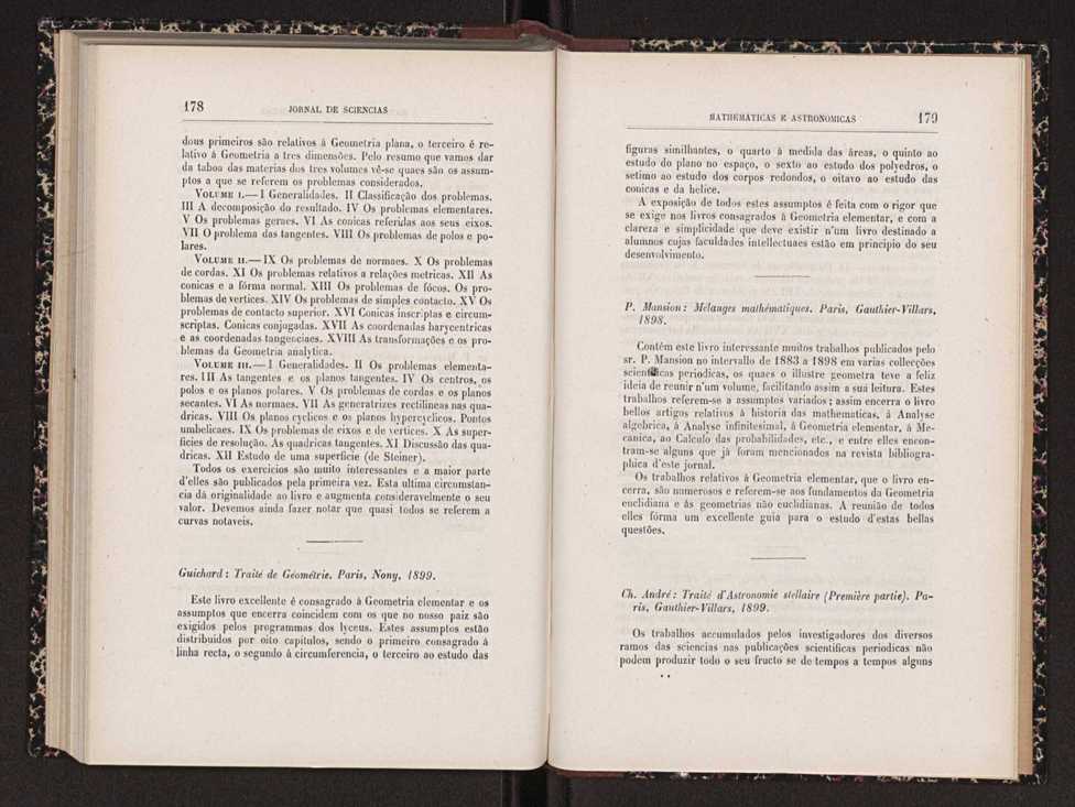Jornal de sciencias mathematicas e astronomicas. Vol. 13 91