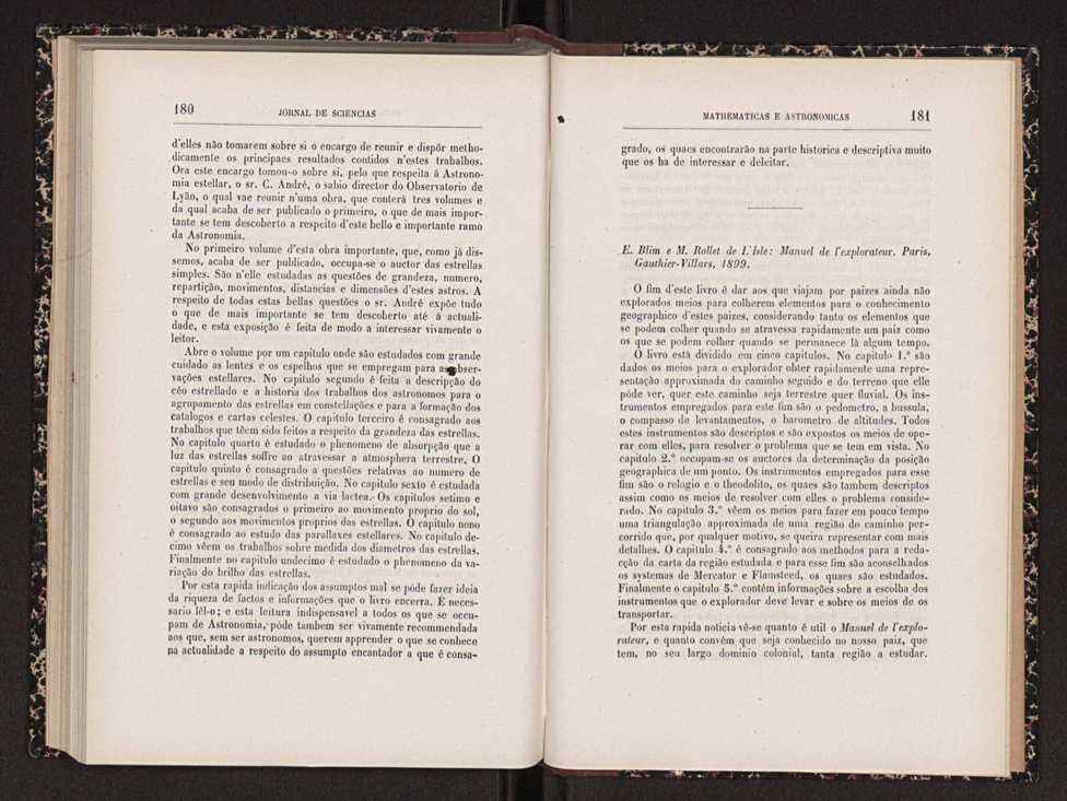 Jornal de sciencias mathematicas e astronomicas. Vol. 13 92