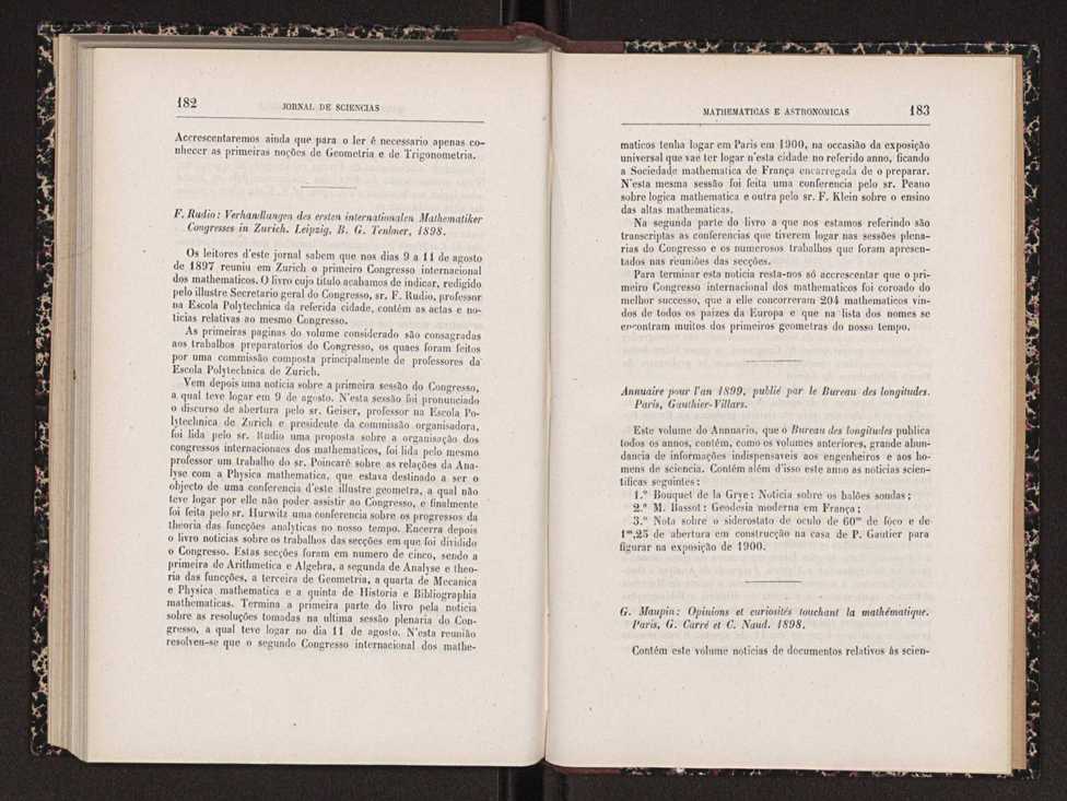 Jornal de sciencias mathematicas e astronomicas. Vol. 13 93